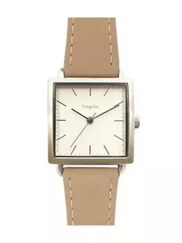 [Follow] Watch Fragola Sweatproof Belt Square Case Watch H03321A-1 SVMOC Women s Brown