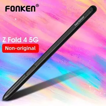 Fonken Phone Touch Стилус S Pen для Samsung Galaxy Z Fold4 Fold3 5G Edition S Pen Карандаш для письма (Не оригинал ) For Z Fold 4 чёрный