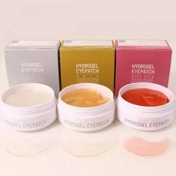 Food Aholic Hydrogel Eye Patch Gold.rose Gold.pearl 60 Sheets Choose 1..[32932227] FOOD AHOLIC ROSE GOLD EYE PATCH/20