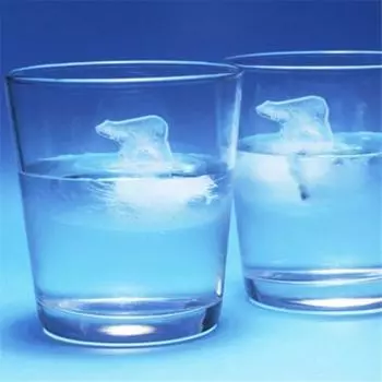 Food Grade Ice Cube Mold Igloo Shaped Ice Cube Maker Cute Polar Bear Ice Mold Summer polar bear