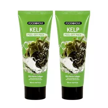 Foodaholic Collagen Peel Off Pack 150ml / Kelp, 2 packs