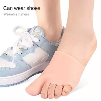 Foot Care Tools Toe Straightener Toe Orthotics Brace Thumb Valgus Adjuster Outdoor телесный