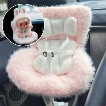 For 17 Cm Plush Doll Pendant Cute Car Safety Seat Car Outlet Decoration Interior Decoration Pendulum Car Accessories