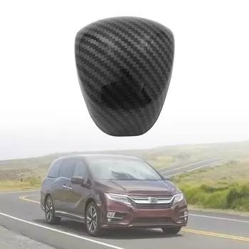 For 2015-2024 Honda Odyssey Carbon Fiber Style Gear Head Shift Knob Cover Trim CHINA