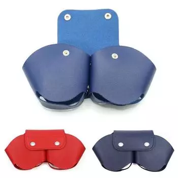 For AirPods Max Protective Case Handheld Blue Tooth Headphone Organiser Leather Wireless Headphone Case чёрный