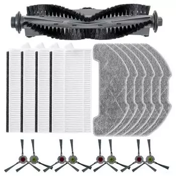 For Airrobo P30 Robot Vacuum Cleaner Main Side Brush Hepa Filter Mop Cloth Accessories
