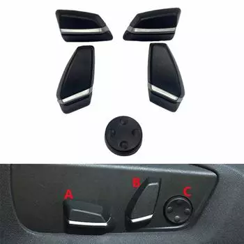 For BMW 5 6 7 Series X5 F15 X6 F16 F18 520 525 528 Electric Seat Adjustment Button Power Lumbar Support Headrest 1 PCS A Left