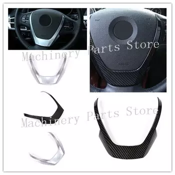 For BMW X3 X4 X5 F15 F25 F26 2014 2015 2016 Car Interior Steering Wheel Frame Cover Decoration Trim