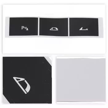 For BMW Z4 E89 2009~2016 Switch Unit Repair Decals Button Repair Decals Stickers Center Console Trim Cover