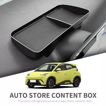 for BYD SEAGULL/BYD Dolphin Mini Dashboard Storage Box Center Console Hidden Tray Behind Screen Accessories Tidying