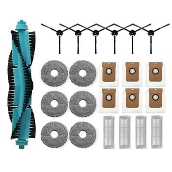 For Cecotec Conga 11090 Spin Revolution Replacement Spare Parts Accessories Main Side Brush Hepa Filter Mop Dust Bag CHINA