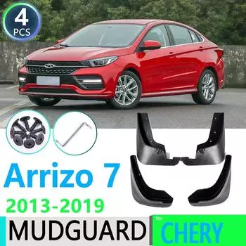 for Chery Arrizo 7 A4 2013~ 2014 2015 2016 2017 2018 Fender Mudguard Mud Flaps Guard Splash Flap Car Accessories