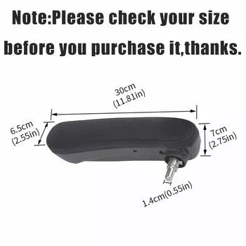 For FIAT 500 2016 2017 2018 2019 Front Pair Left And Right Seat Armrest