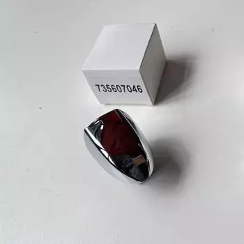 For Fiat 500X from 2015 Chrome Front Handle Cap Right (Passenger) S/Hole New
