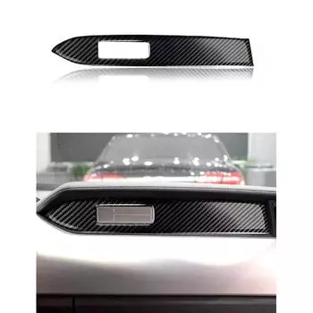 для Ford Mustang 2015 2016 2017 2018 Накладка на панель приборов Декоративная накладка Стикер Карбон B