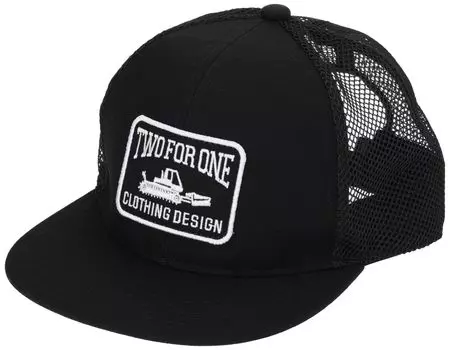 for Hat Area Cap MB7404 Black F [Two One] 241-Trucker Men s чёрный