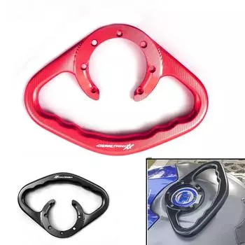 For Honda CBR1100XX BLACKBIRD CBR1100 XX All Years Motorcycle CNC Passenger Handgrips Hand Grip Tank Grab Handle Bar Armrest чёрный
