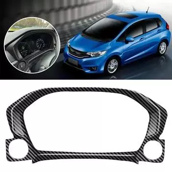 For Honda WR-V WRV 2025 2025 ABS carbofiber Instrument Cover Display Dashboard Meter accessories Decoration car sticker Pan Q5W5