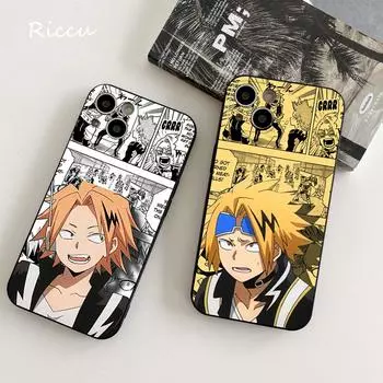 FOR IPhone 14 Denki Kaminari Phone Case FOR IPhone 14 11 12 Pro 8 7 Plus X 14 Pro MAX 12 MINI XR XS 13 Covers fishing Silicone iphone XR