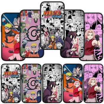 for iPhone 15 14 Xiaomi Redmi Note 13 12 11 Pro Max X 8 7 XR Samsung Galaxy A15 S24 S23 A05 Huawei OPPO A17 Haruno Sakura Uchiha Sasuke Phone Case