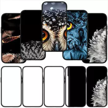 for iPhone 15 14 Xiaomi Redmi Note 13 12 11 Pro Max X 8 7 XR Samsung Galaxy A24 A15 A05 S24 S23 Huawei OPPO A38 Owl Bird Hot Phone Case