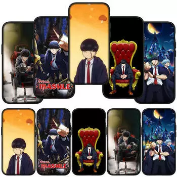 for iPhone 16 15 X XR Samsung Galaxy S24 S23 A16 A06 14CXiaomi Redmi Note 13 12 11 Pro Max 9 14 Plus Huawei OPPO Mashle Magic and Muscles Phone Case for Samsung Galaxy Note 9 болюс