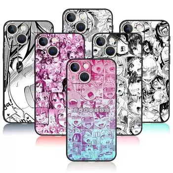 For iPhone 8 Plus X 13 Pro Max 7 XR 14 11 XS 12 5S SE2022 SE2 5 Mini 6 SE Phone Case Anime Girl Back iPhone 14