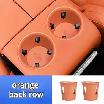 For Lixiang L8 L9 Rear Water Cup Silicone Pad Car Central Water Accessories Trim Cup Car Pad Interior Holder Modification A6Y9