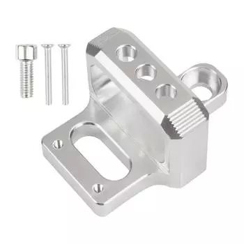 For Mac AEM Boost Controller Solenoid Valve Mount Holder Bracket Aluminum 3 Port