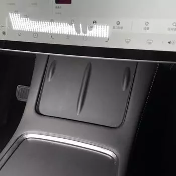 For Model 3 Y 2021 2025 Silicone Wireless Charging Pad Non-Slip Mat Dust-Proof Charger Protector Cover Car Accessories