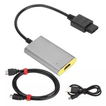 For N64 to HD Multimedia Interface Converter Support PAL NTSC NTSC J HD Link Cable HD Multimedia