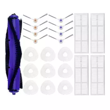 Для Narwal Freo Versatile Self Mop Clean Robot J3 Roller V-образные боковые щетки Швабры Тряпка Фильтр Hepa Запасная часть CHINA