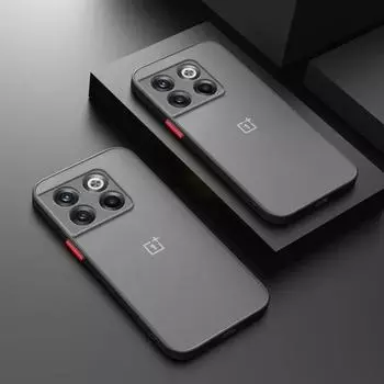 Для OnePlus 11 ACE Pro 5G чехол матовый прозрачный бронированный противоударный чехол для One Plus 11 10 10T 9 R RT 8 7 10R Pro защитные чехлы для камеры Oneplus 10 Pro5G красный