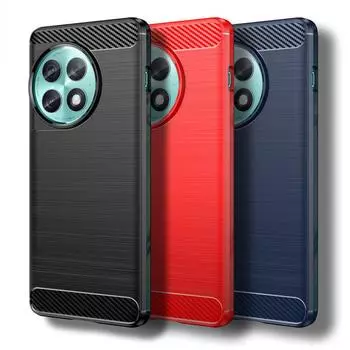 Для OnePlus ACE 2 Pro 5G Чехол для ACE 2 Pro Чехол 6,74 дюйма из углеродного волокна Противоударный силиконовый бампер для OnePlus ACE 2 Pro For OnePlus ACE2Pro чёрный
