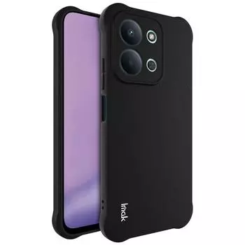 For POCO C85 4G Phone Case IMAK Shock-resistant Soft Case POCO C85 4G чёрный