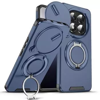 For POCO X7 5G Case Magnetic Holder Ring Shockproof Armor Phone Cover For Xiaomi POCO X7 X 7 POCOX7 Camera Protection Fundas For POCO X7