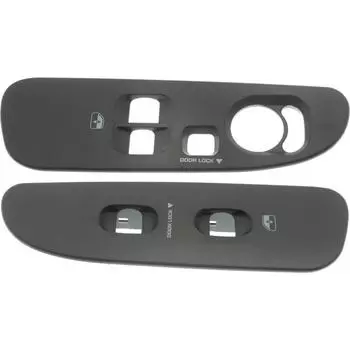 For Ram Truck Pair Window Switch Bezels Set Front Driver & Passenger Side 2pcs