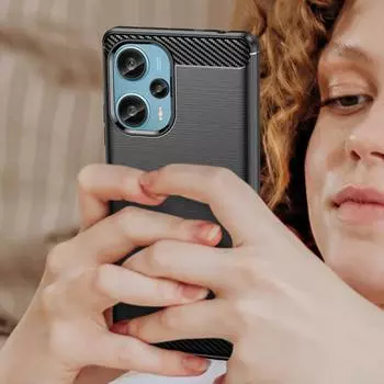 For Redmi Note 12 Turbo Mi Poco F5 Shockproof Silicone Case Luxury Back Cover for poco f5 redmi note12 turbo Soft Matte Cases Redmi Note12 Turbo чёрный