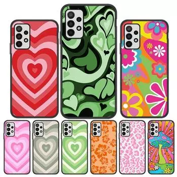 Для Samsung A51 чехол Love Heart чехол Galaxy A52 A32 A21S A22 чехол для телефона A31 S21 Plus S22 Ultra Plus FE A52S A33 A53 A03 чехол A52 Or A52S 5G