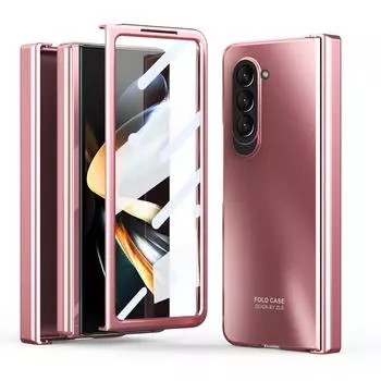 for samsung fold 5 Anti-Knock Full Body Hinge Case for Samsung Galaxy Z Fold 5 Fold5 Zfold5 5G Front Glass Film Capa For Samsung Z Fold 5
