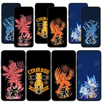 for Samsung Galaxy S24 S23 iPhone 15 14 Xiaomi Redmi Note 13 12 11 Pro Max X 8 7 9 XR A05 OPPO A15 Huawei Case Digimon Adventure Digital Monster Cover