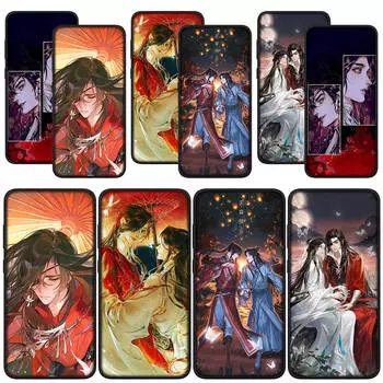 for Samsung Galaxy S24 S23 iPhone 15 14 Xiaomi Redmi Note 13 12 11 Pro Max X 8 7 9 10 XR OPPO Huawei Case Tian Guan Ci Fu Heaven official s Blessing