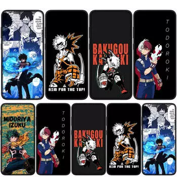 for Samsung Galaxy S24 S23 iPhone 15 14 Xiaomi Redmi Note 13 12 11 8 Plus 10 9 Pro Max X XR Phone Case Anime My Hero Academia OPPO Huawei Cover