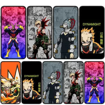 for Samsung Galaxy S24 S23 iPhone 15 14 Xiaomi Redmi Note 13 12 11 8 Plus 10 9 Pro Max X XR Phone Case Poster My Hero Academia OPPO Huawei Cover