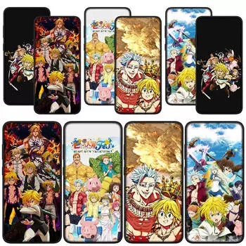 for Samsung Galaxy S24 S23 iPhone 15 14 Xiaomi Redmi Note 13 12 11 Pro Max X 8 7 9 10 XR OPPO A15 Huawei Phone Case Seven Deadly Sins Meliodas Cover