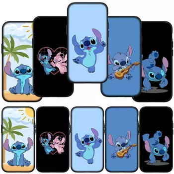 for Samsung Galaxy S24 S23 iPhone 15 14 Xiaomi Redmi Note 13 12 11 8 Plus 10 9 Pro Max X XR Phone Case Wallpaper Lilo Poster Stitch OPPO Huawei Cover