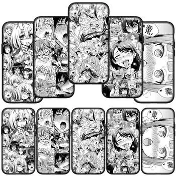 for Samsung Galaxy S24 S23 iPhone 15 14 Xiaomi Redmi Note 13 12 11 8 Plus 10 9 Pro Max X XR Phone Case Hentai Manga Anime Girl Waifu Sugoi OPPO Huawei