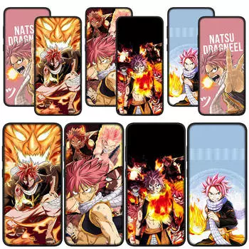 for Samsung Galaxy S24 S23 iPhone 15 14 Xiaomi Redmi Note 13 12 11 Pro Max X 8 7 9 10 XR OPPO A15 S22 S20 FE Huawei Phone Case Cute Fairy Tail Cover