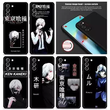 for samsung s21 case Galaxy s20 fe s21 ultra s20 s22 s10 s8 s9 plus s22ultra s21ultra Note 20ultra 10plus Cases Ken Kaneki Funda Samsung S22 5G