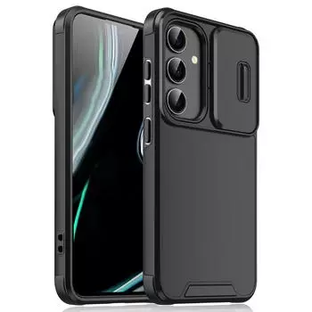Для Samsung S24 S23 S22 S21 Ultra Plus Чехол-слайдер для камеры Чехол для телефона Samsung Galaxy S24 Ultra S23 FE S21 FE Armor Back Cases For Galaxy S24